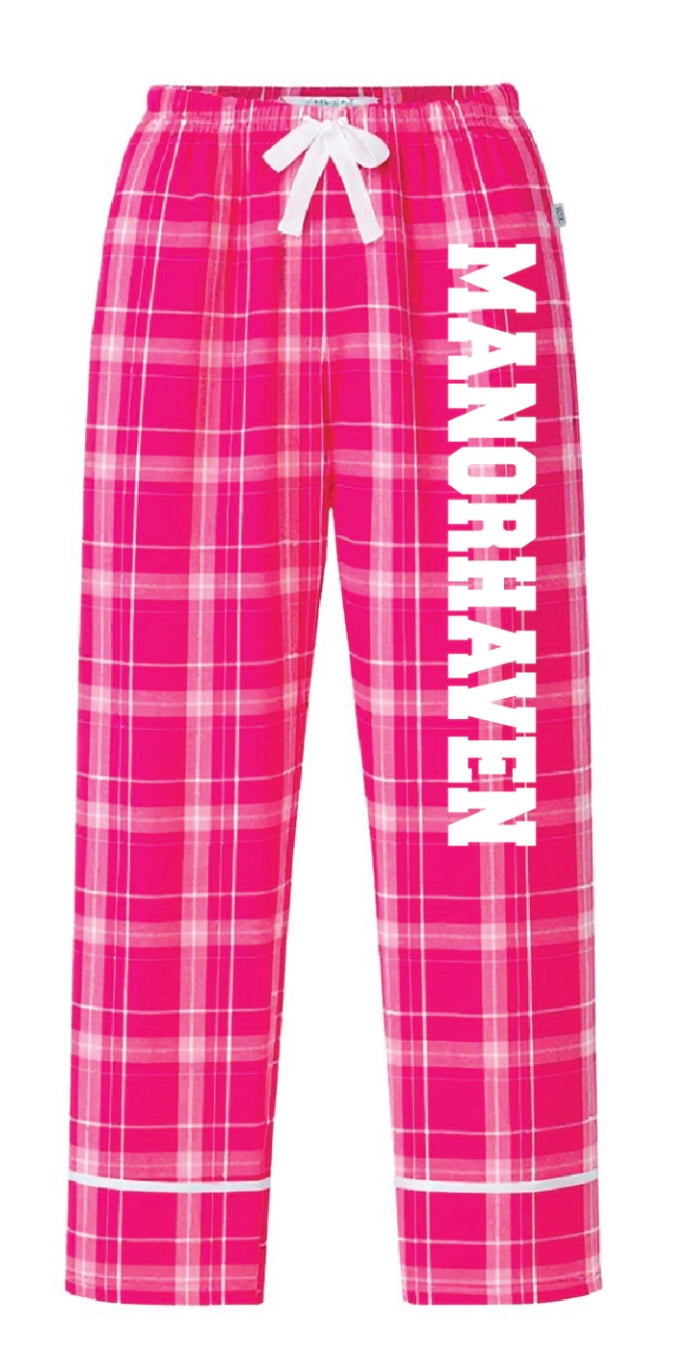 NEW! Pink Plaid Pajama Pants