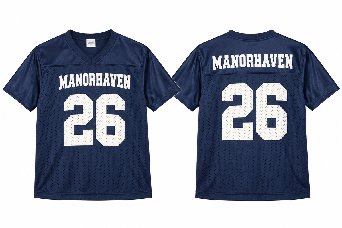 NEW! Manorhaven Football Jersey