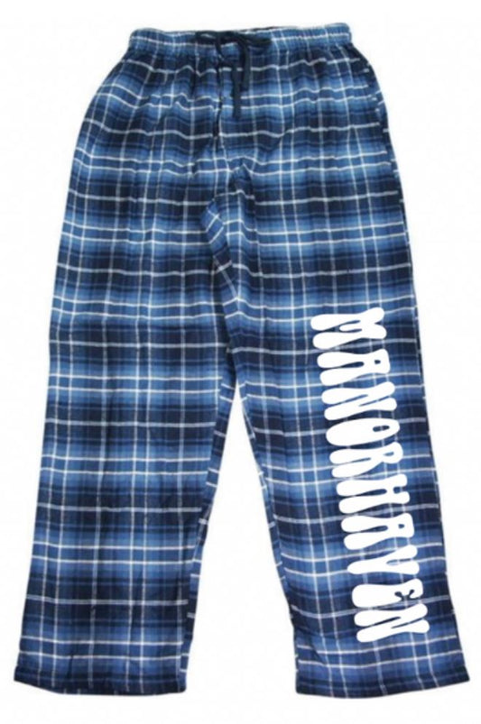 Manorhaven Plaid Pajama Pant
