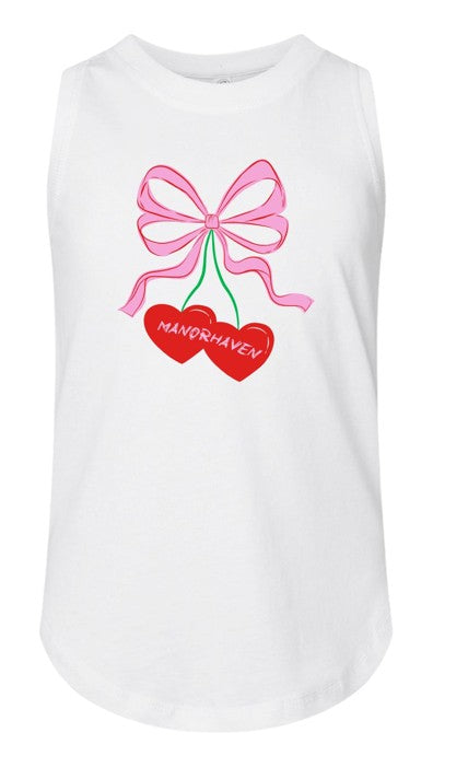 White Cherry Manorhaven Tank Top